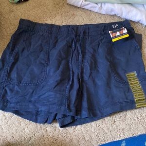 GAP high waisted tencel shorts